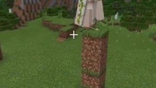 Minecraft: Golem besi pergi tanpa mengeluarkan suara!