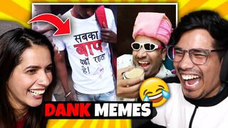 REACTING On Viral DANK MEMES With My Sister 🤣