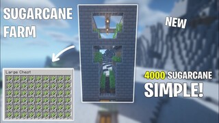 NEW Minecraft Sugarcane Farm 1.18 Simple Starter Farm