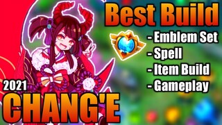 Chang'e Best Build 2021 | Top 1 Global Chang'e Build | Chang'e - Mobile Legends