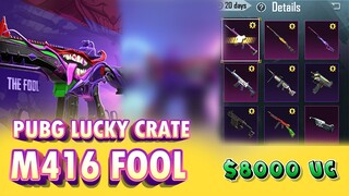 New PUBG LUCKY CRATE Luckiest create opening M416 Fool again PUBG Mobile | BGMI | Zabby PK Gaming