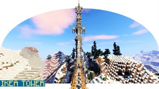 Minecraft: I Transformed PewDiePie's IKEA Tower