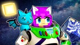 Buzz Lightyear trapped in Space Minecraft by GleamScheme