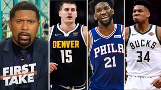 "Giannis, Embiid or Nikola Jokic.Who will be the NBA MVP" - Jalen Rose