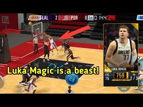 Luka Magic is a beast! "700+ points" PvP | NBA 2K MOBILE Gameplay (Team Lakers)