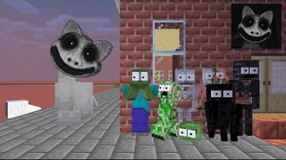 Monster Academy Animation: Episode 1288丨Urban Legend Smelly Cat Challenge丨Animasi Minecraft