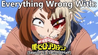 Everything Wrong With: My Hero Academia | Season 5 | Second Half