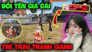 FREE FIRE | Hùng Mõm Giả Gái "Đi Ghép Ngẫu Nhiên" Gặp Trẻ Trâu Thích Lái Máy Bay, Và Cái Kết !!!