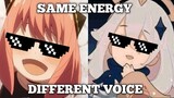 Same Energy Different Voice ! Anya x Paimon 🤣❤