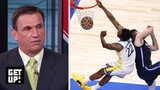 GET UP | Tim Legler on Andrew Wiggins ends Luka Doncic life by craziest poster dunk in NBA history!