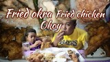 FRIED CHICKEN / FRIED OKRA / OKOY / SINGKAMAS / MUKBANG PHILIPPINES