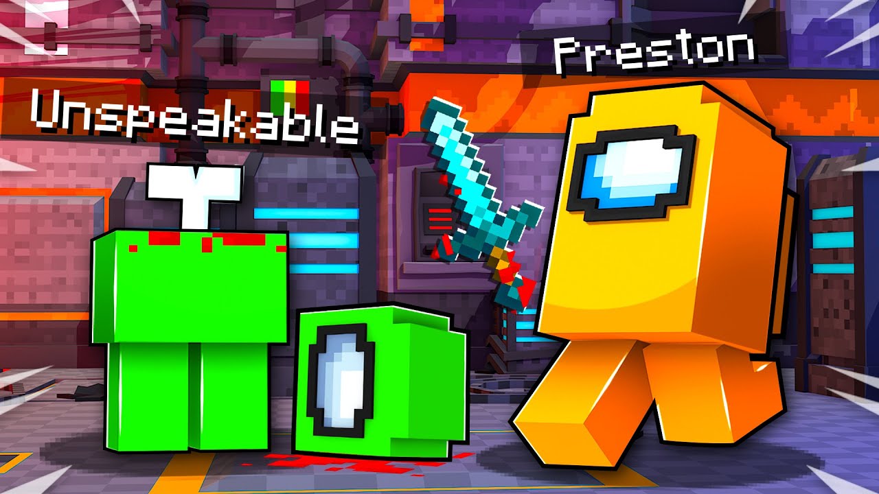 Among Us 1000 IQ Impostor Plays in Minecraft! - Bilibili