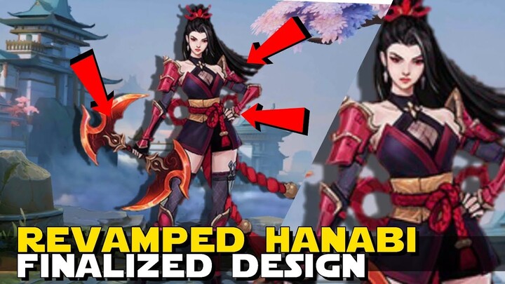 REVAMPED HANABI NEW FINALIZED DESIGN! ALMOST FINAL RELEASE? | NEW CONCEPT DESIGNS REVEALED! MLBB