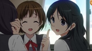 Tiga orang mesum kecil menyelamatkan sekelompok orang, komentar di paruh kedua anime Jepang "Amagi B