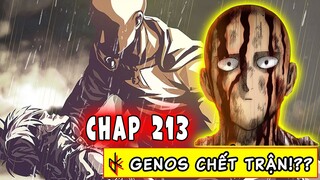 CHAP MỚI 213. Genos Chết Trận!?? Blast Thua Garou. Saitama Diệt Sát Quyền Phá Luôn Trái Đất???