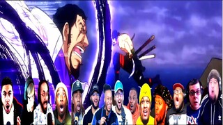 Admiral Fujitora Vs Zoro Vs Mihawk!! One Piece Stampede Movie Reaction Mashup