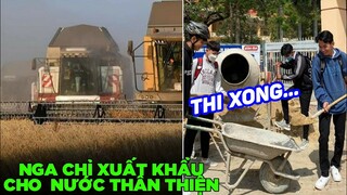 Nga chỉ xuất khẩu lương thực cho các nước thân thiện - Top comments Face Book.