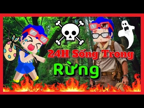 Phong Cận Vlogs: 24h sinh tồn trong rừng | Cùng Kairon và Khởi Vinh official