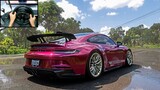800HP Porsche 911 GT3 - Forza Horizon 5 | Thrustmaster T300RS Gameplay
