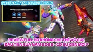 FREE FIRE | REVIEW FULL HD KHÔNG CHE THẺ VÔ CỰC ĐẦU TIÊN 2022 -SỰ KIỆN THẺ VÔ CỰC MỚI FREE THÌ NGON