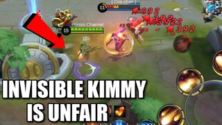 CHEATING WITH KIMMY'S INVISIBLE POWER UP