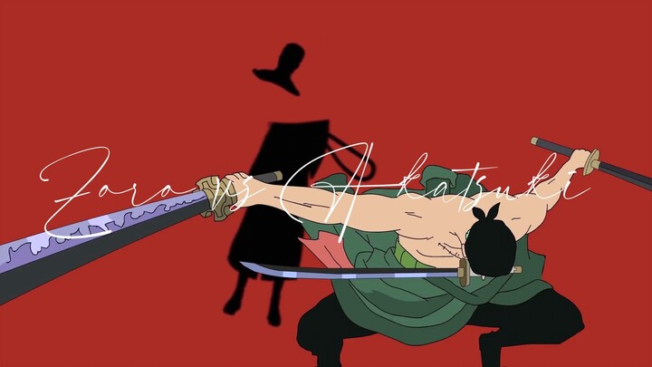 Zoro vs Akatsuki