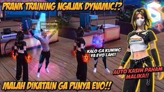 PRANK TRAINING NGAJAK DYNAMIC DUO PLAYER SONGONG MALAH DIHINA GAPUNYA EVO🥲 AUTO KELUARIN 28JT🔥