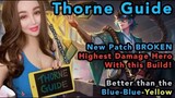 [Voice] AOV Thorne Guide HIGHEST DAMAGE Build | PIKACHU AOV | Arena of Valor | Liên Quân Mobile ROV
