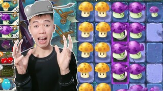 Plants vs Zombies 2 #63: Nhân BiBi Sử Dụng Đội Hình Plants Nấm Cũng Rất Mạnh