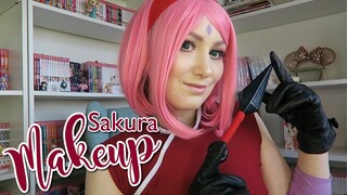 Sakura Haruno Makeup Tutorial - Naruto Cosplay