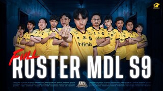 FULL ROSTER MDL S9