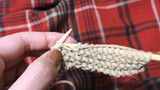 [Crafting] Stitching a scarf - stockinette stitch