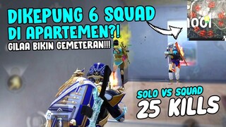 SENDIRIAN DIKEPUNG 6 SQUAD DI APARTEMEN?! BIKIN GEMETERAN TANGAN OY!!!