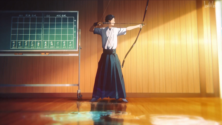 String sound/I really like the sound and posture of their archery!!! So healing!! Kyoto Animation re