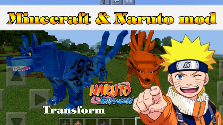 Chế độ sinh tồn Naruto Minecraft có thể tạo ra nhân vật