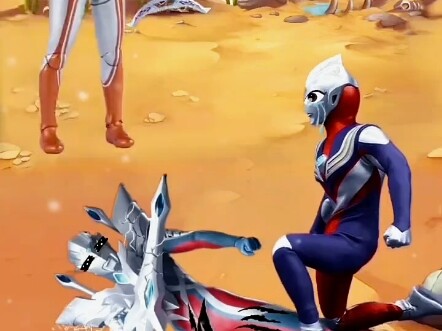 Ultraman Zero tidak mempunyai energi lagi