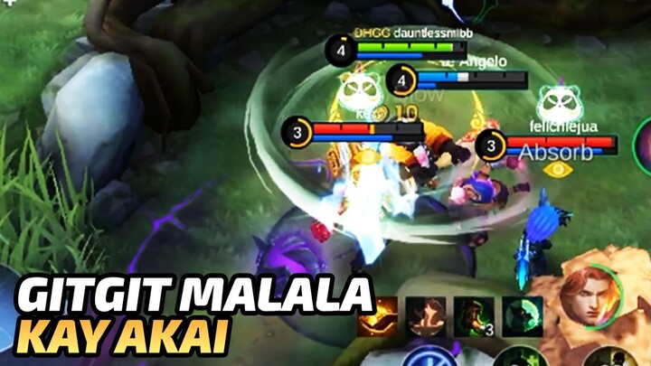 gitgit malala kay akai
