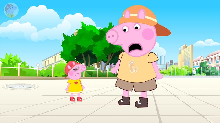 George khổng lồ đã bắt cóc Peppa Pig, hãy giúp đỡ Peppa Pig