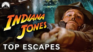Indiana Jones’ Top Escapes (Compilation) feat. Harrison Ford | Paramount Movies
