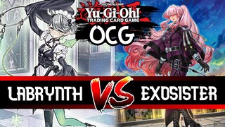 Labrynth VS Exosister┃Comentando Duelos Yu-Gi-Oh! OCG, Uma EVENLY MATCHED HISTORICA(mente burra)