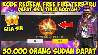 KODE REDEEM SKIN TINJU BONE FIST BOOYAH DAY !? | KODE REDEEM FF TERBARU DESEMBER HARI INI !!