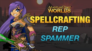 =AQW= SPELLCRAFTING REP HACK - BOT AND PACKET SPAMMER | RANK 10 IN 1 HOUR | GRIMOIRE 3.8+