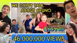 Family Reacts to “We Don’t Talk About Bruno” From Encanto! (BLOOPERS/BTS)