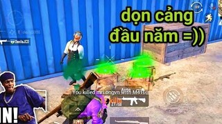 PUBG Mobile - Đầu Năm Dọn Cảng, Dọn Map Cực Vui | Combo Cơ Bản Cho Người Mới Chơi