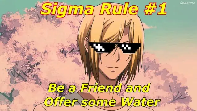anime sigma rule