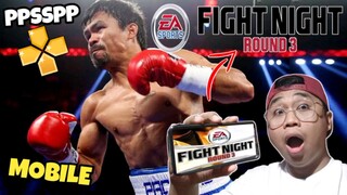 FIGHT NIGHT ROUND 3 PPSSPP FOR ANDROID MOBILE