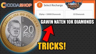 BENTE MO GAWIN NATEN 10K DIAMONDS SA MOBILE LEGENDS 2.0