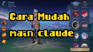 turial skil, build dan kombo mematikan hero claude Mobile Legend