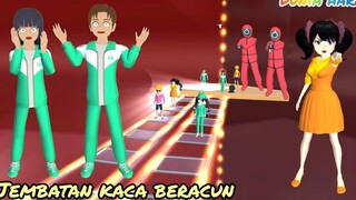 Yuta Mio ถูกจับที่สะพานเกมพิษปลาหมึกแก้วหัก ซากุระโรงเรียนจำลอง