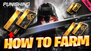 HOW TO FARM BLACK CARDS (BEGINNER GUIDE) Punishing: Gray Raven